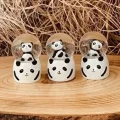 BUĞZ Küçük Boy Panda Kar Küresi Işıklı 6.5 Cm