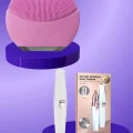  Kulak Burun ve Yüz Epilasyon Aleti ve Yüz Masaj Aleti İkili Cilt Bakım Seti