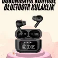 BUĞZ Kulak İçi Bluetooth Kulaklık Ekranlı Müzik Dinleme Çağrı Cevaplama Siyah Yeni Nesil - BUĞZ