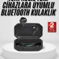 BUĞZ Kulak İçi Bluetooth Kulaklık Rgb Işıklı Çift Mikrofonlu iOS/Android Uyumlu BT 5.2 - BUĞZ