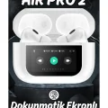 BUĞZ Kulak İçi Kablosuz Bluetooth Kulaklık, Dokunmatik Kontrol ve Gürültü Önleme Özellikli, Beyaz Renk