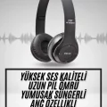 BUĞZ Kulak Üstü Bluetooth Kulaklık Yüksek Ses Kaliteli Ayarlanabilir - BUĞZ