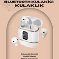  Kulakiçi Bluetooth Kulaklık V5.3 – 4’lü Set, Dijital Ekranlı, Gürültü Engelleme