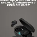  Kulaklık Dijital Göstergeli Bluetooth Bağlantılı Kablosuz Kulak İçi Mikrofonlu Dokunmatik Kontrol