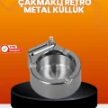 BUĞZ Küllük ve Çakmak Birleşik Set Paslanmaz Çelik Gövde