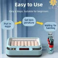 BUĞZ Kuluçka Makinesi Tam Otomatik 5 Programlı Epo-s64 Yumurtalık ( BUĞZ )