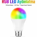 BUĞZ Kumanda Destekli Çok Renkli Akıllı LED Ampul