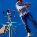 BUĞZ Kumandalı 360 Derece Dönebilen Cep Telefonu Ve Kamera Tripodu 2.2m Uzayabilen Selfie Çubuğu ( BUĞZ )