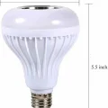  Kumandalı RGB Led Işık Bluetooth Hoparlör Ses Lambası Renkli Ampul