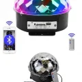 BUĞZ Küre Disko Topu Müzik Çalar Renkli Lazer Işıklı Bluetooth Disko Parti Işığı Kumandalı - Lisinya