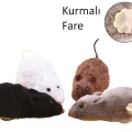 BUĞZ Kurmalı Fare Kedi Eğitim Oyuncağı