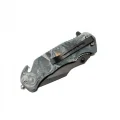 BUĞZ Kurtarma Çakısı 21,5 Cm Yarı Otomatik , Kemerlikli