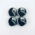 BUĞZ Kuru Kafa Ghost Damla Geçme Jant Göbek Kapağı 4’lü Set 55/58mm Siyah