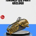 BUĞZ Kutlamalara Renk Katan LED Işıklı Parti Gözlüğü