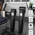 BUĞZ Lazer Epilasyon Öncesi Kısaltma Şarjlı Saç Sakal Tıraş Makinesi Ense Kesme Makinesi