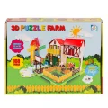  LC0115 3D Boyutlu Çiftlik Puzzle -Laçokids