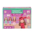  LC7982 Manyetik Aktivite Kız Kıyafet Giydirme -Laçokids