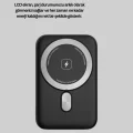 BUĞZ LCD Ekranlı Kablosuz Powerbank Type C ve USB Çıkışlı - Lisinya