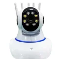 BUĞZ LED Aydınlatmalı 5 Antenli Motorlu 1080P Wifi Kamera Sensörlü