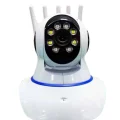 BUĞZ LED Aydınlatmalı 5 Antenli Motorlu 1080P Wifi Kamera Sensörlü
