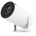 BUĞZ LED FULL HD projeksiyon cihazı 2160x1440 çözünürlük WiFi Bluetooth USB HDMI beyaz