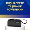 BUĞZ LED Göstergeli 2000mAh Cep Tipi Hızlı Şarj Powerbank