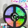 BUĞZ Led Işık 5 Metre Şerit Led RGB Işıklı