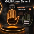 BUĞZ Led Işık El İşareti Araç Camı İçin Uzaktan Kumandalı