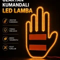 BUĞZ Led Işık El İşareti Araç Camı İçin Uzaktan Kumandalı