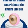  LED Işık Terapisi ve Termoterapi Özellikli Hızlı Cilt Bakım Cihazı