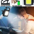 BUĞZ Led Işıklı Flash Özellikli 4 Modlu  Anahtarlık El Feneri