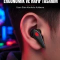 BUĞZ Led Işıklı Kablosuz Gaming Kulaklık Ergonomik Tasarım Yeni Nesil
