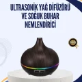  LED Işıklı Sessiz Çalışan Soğuk Buhar Nemlendirici