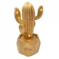  Led Işıklı Sevimli Kaktüs Dekoratif Masa Lambası Mini Biblo Gece Lambası-GOLD
