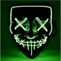  LED Işıklı Yeşil Maske