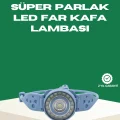 BUĞZ LED Kafa Lambası Kamp Yürüyüş ve Gece Kullanımı İçin