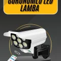 BUĞZ LED Lamba-Güneş Paneli Destekli Uzaktan Kumandalı Solar LED Lamba