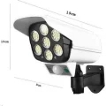 BUĞZ LED Lamba-Güneş Paneli Destekli Uzaktan Kumandalı Solar LED Lamba