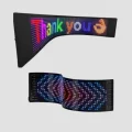 BUĞZ LED Matrix Piksel Panel Işığı USB Uygulama Kontrollü Kaydırmalı Yazı Ekranı