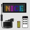 BUĞZ LED Matrix Piksel Panel Işığı USB Uygulama Kontrollü Kaydırmalı Yazı Ekranı