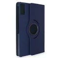 BUĞZ Lenovo Tab M8 Kılıf 360 Tablet Deri Kılıf - Lacivert