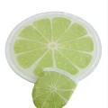 BUĞZ Limon Desenli Kore Yelpaze