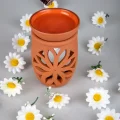 BUĞZ Lotus Çiçeği  El Yapımı Çömlek Buhurdanlık Tütsülük