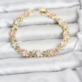 BUĞZ Lotus Model Pirinç Gold ve Pembe Renk Kadın Bileklik