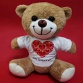 BUĞZ Love Tişörtlü Peluş Ayıcık