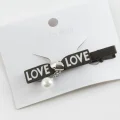 BUĞZ Love Yazılı İnci Pens Toka