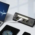 BUĞZ Lp764 Çoklu Gece Lambalı Priz Yüksek Gerilim Korumalı 4’lü Priz 2xusb 2xtype-c Çıkışlı Grup Priz Çoğaltıcı