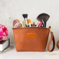  Luna Kadın Seyahat Kozmetik Bakım Makyaj Çantası Organizer Tan Rengi