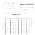 BUĞZ Lw-7 300 Ledli 10 Sarkıt Perde Led Işık, 8 Modlu Uzaktan Kumandalı, 3x3 Metre Peri Telli Led