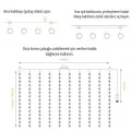 BUĞZ Lw-7 300 Ledli 10 Sarkıt Perde Led Işık, 8 Modlu Uzaktan Kumandalı, 3x3 Metre Peri Telli Led - Lisinya